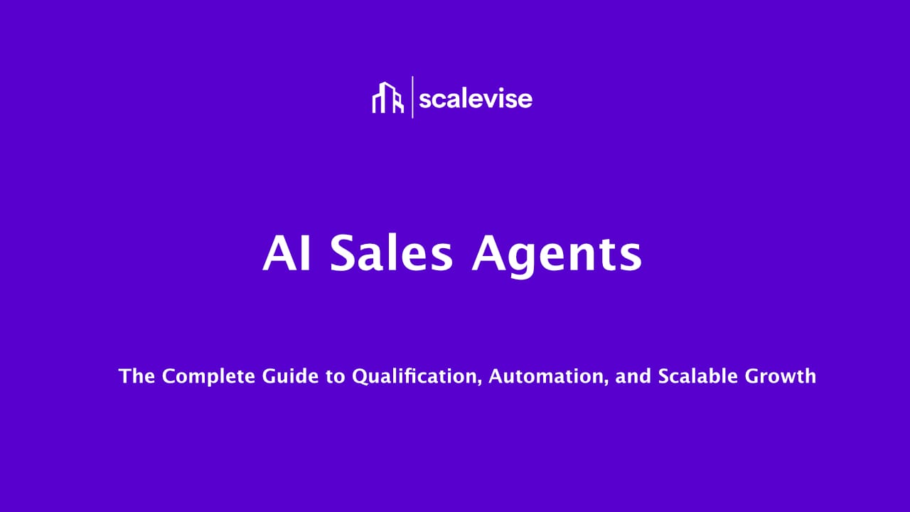 AI Sales Agents Guide: Automate Lead Qualification & Growth