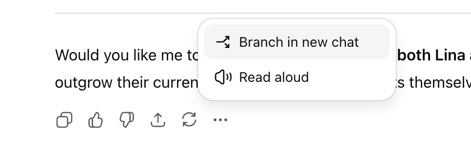 branch conversation