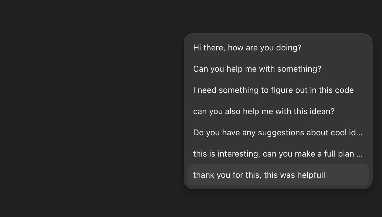 ChatGPT Scroll Timeline