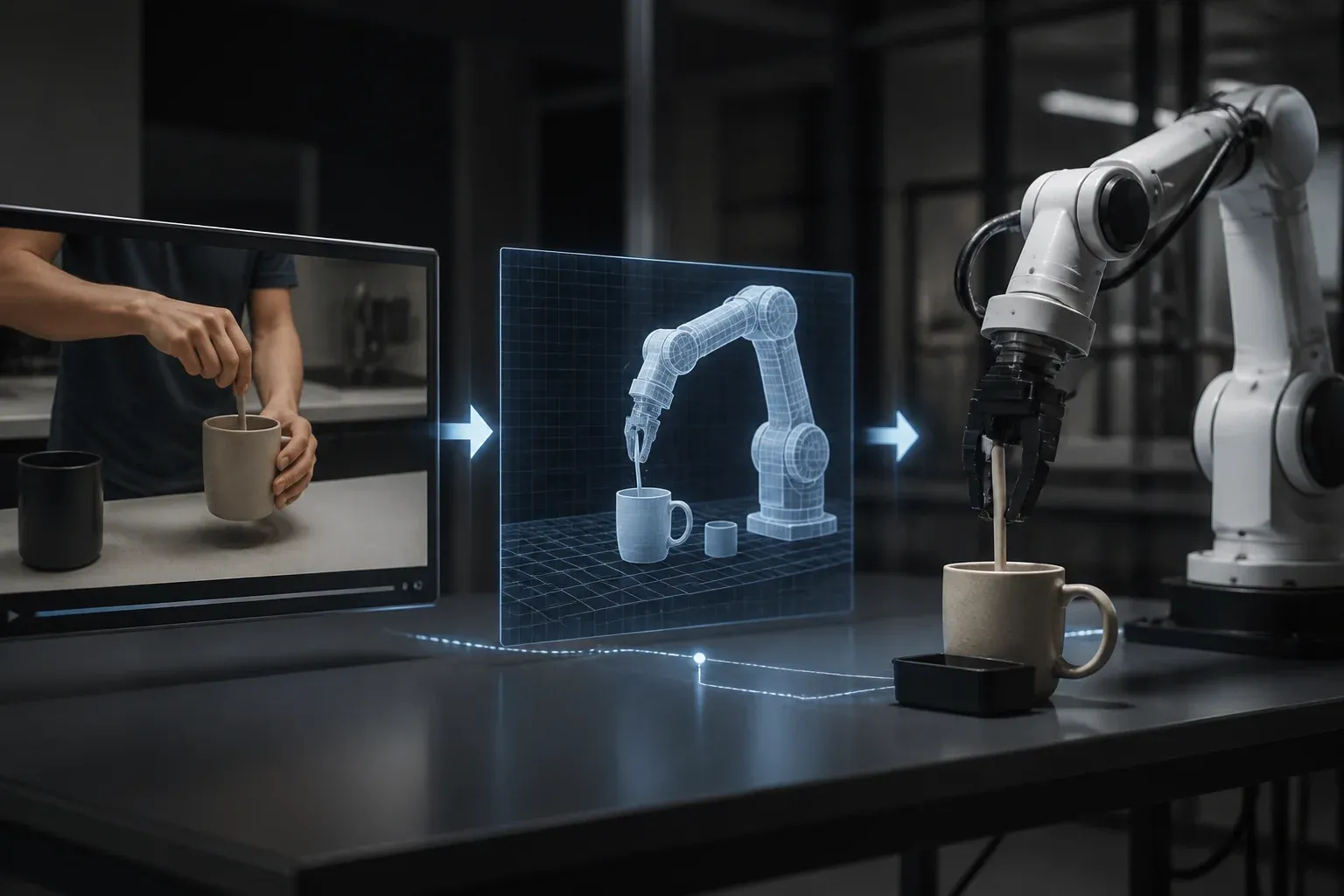 Gemini 4 Argon Turns Human Video Into Robotics Simulations and Training Data