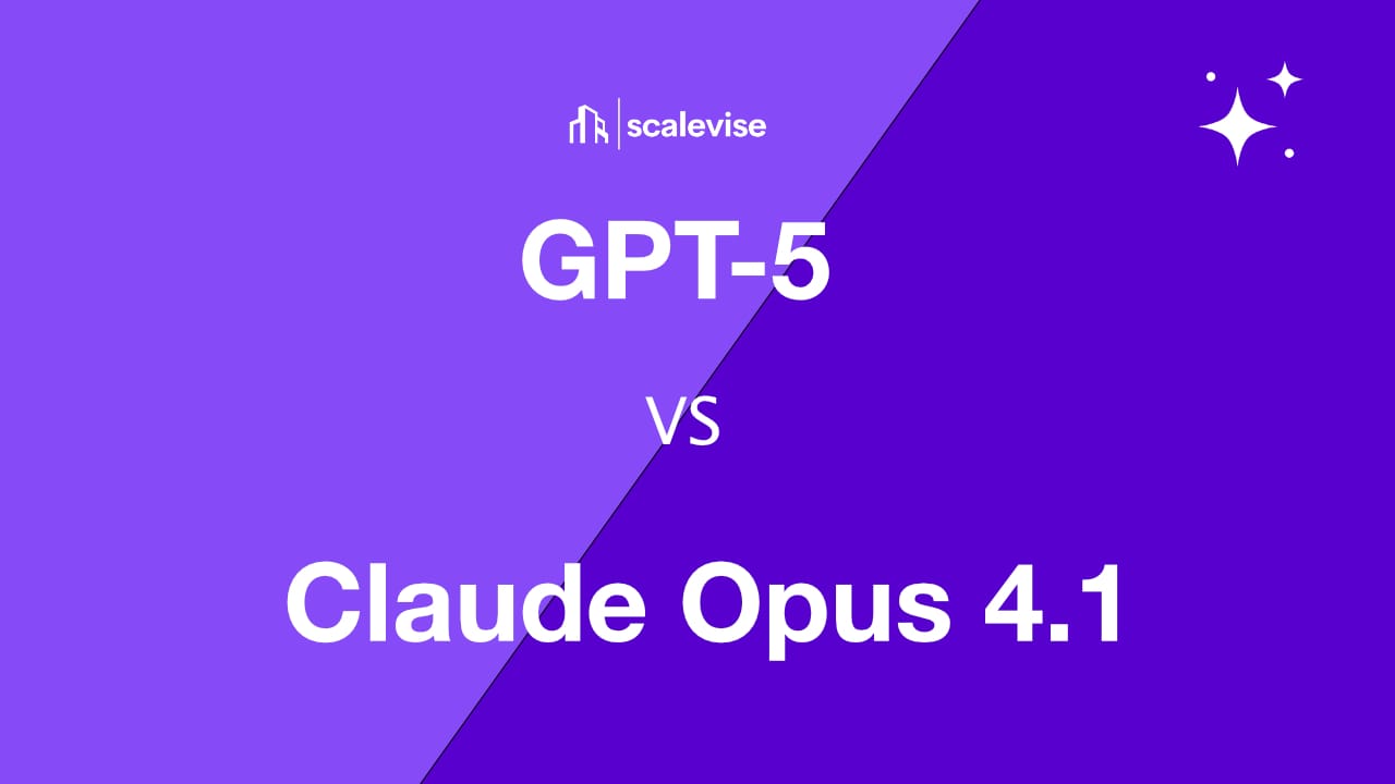 GPT-5 vs Claude Opus 4.1