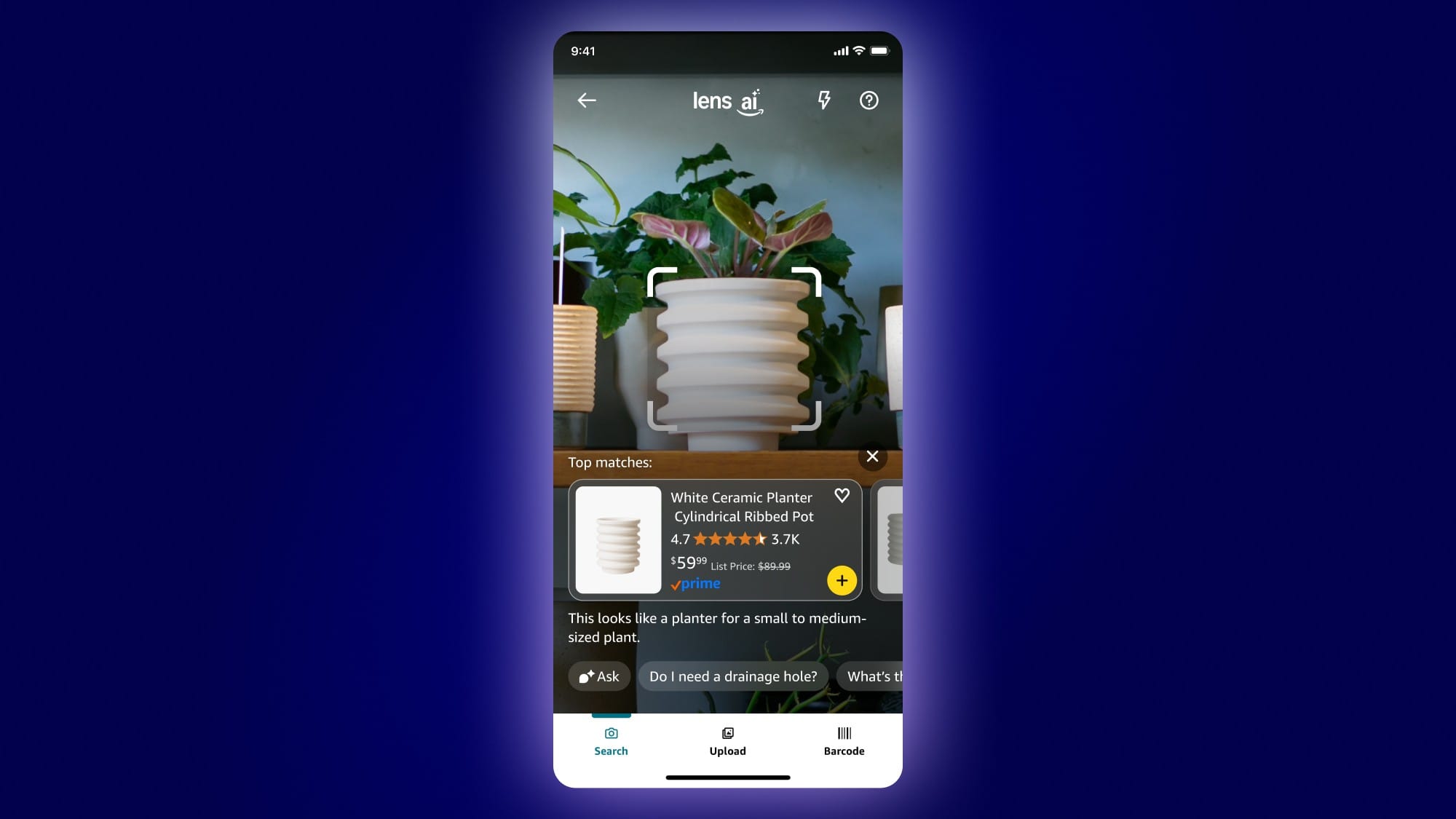 Amazon Lens Live