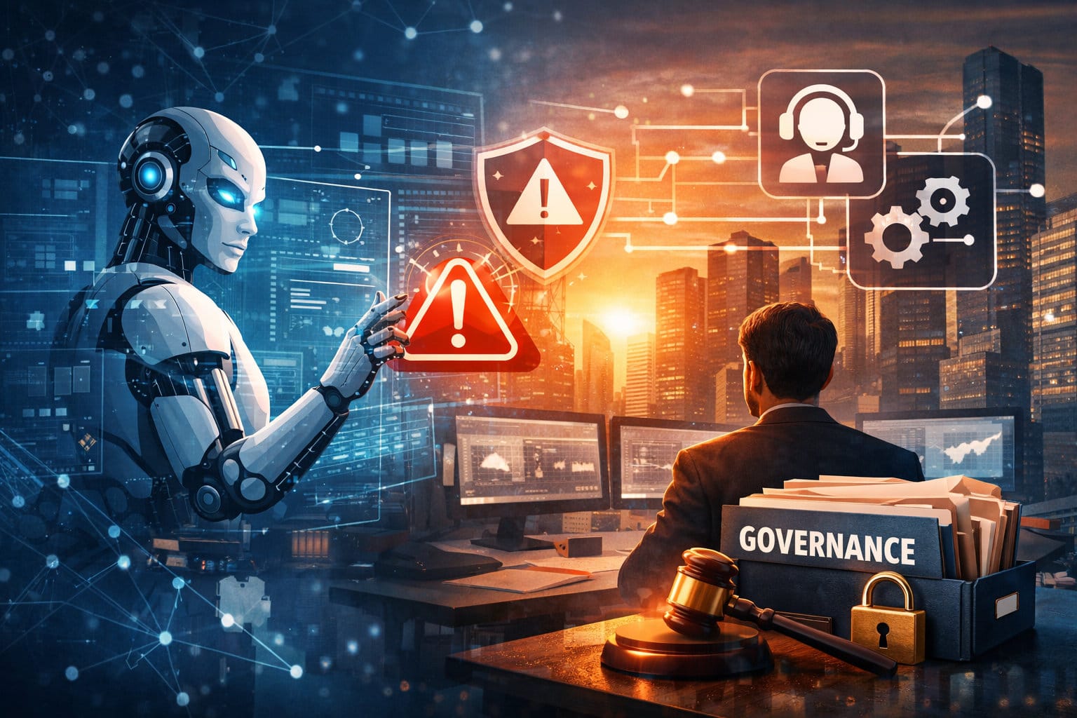Enterprise AI agents scaling across business systems with limited governance and control
