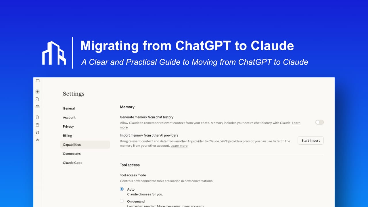 ChatGPT to Claude Migration