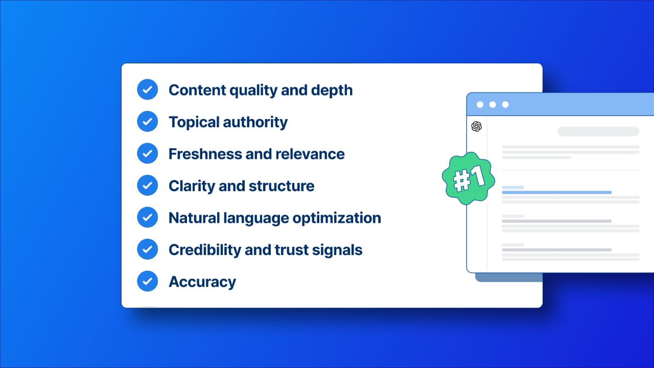ChatGPT Ranking Factors