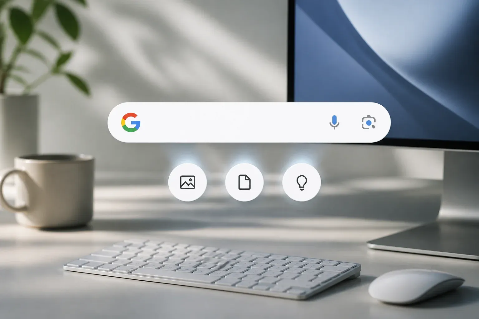 Google Tests AI Mode Shortcuts in Desktop Search for Images, Files and Brainstorming