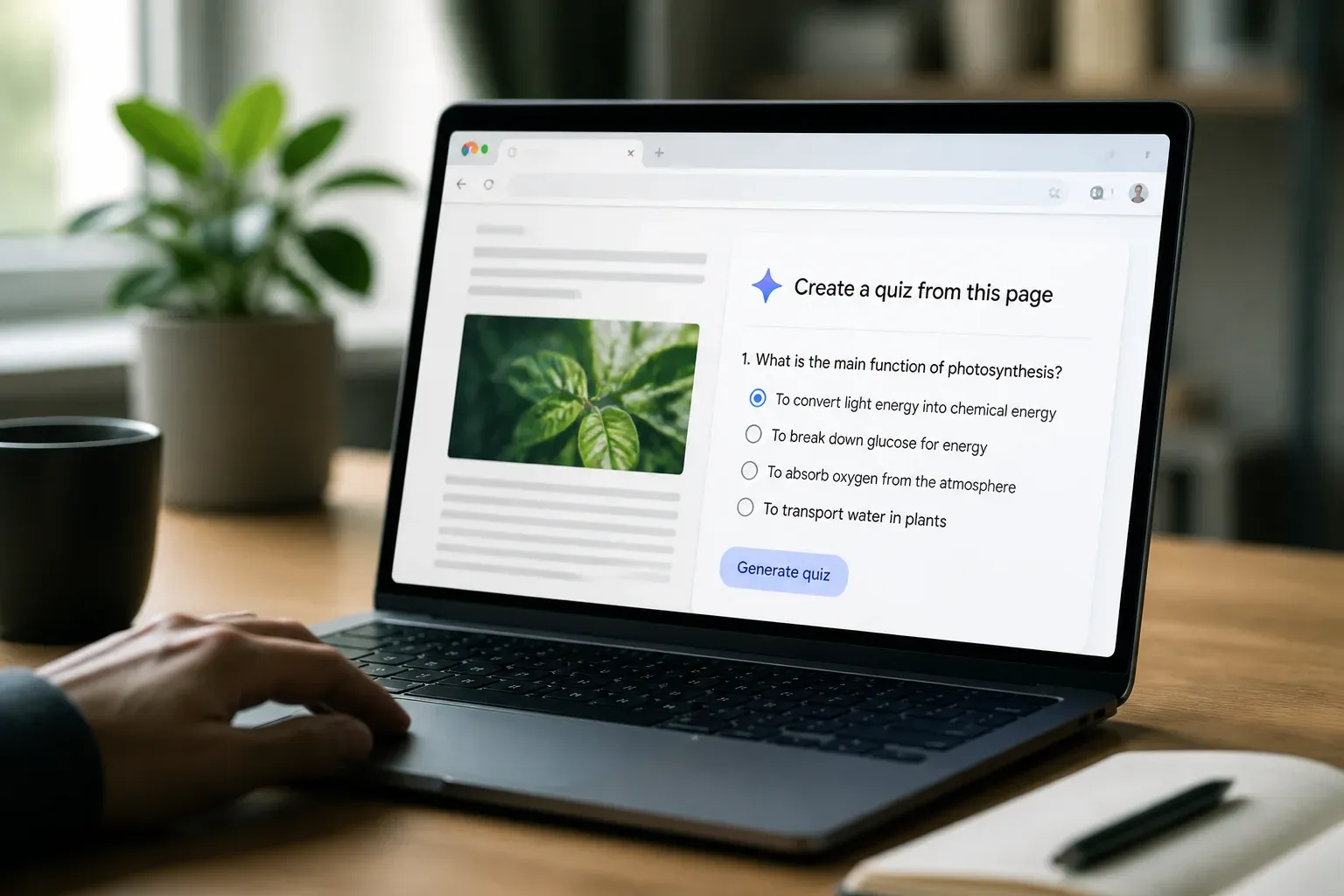 Google Expands Gemini in Chrome With Quiz Generation for Browser Content