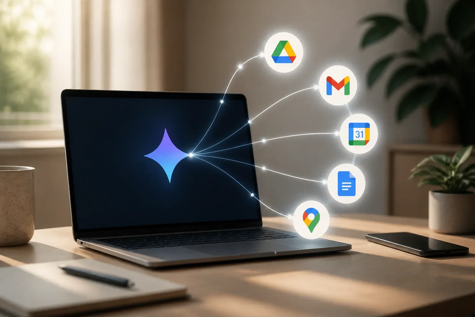 Google Gemini Connected Apps Expand Into Business Tools and Everyday Services