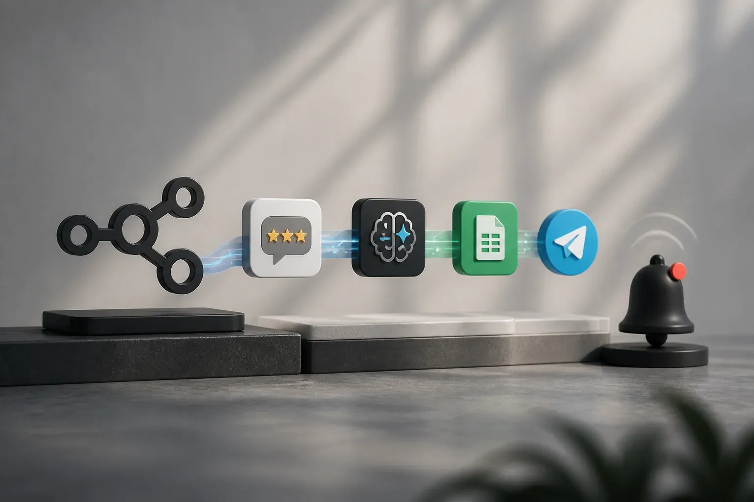n8n Review Monitoring Template Automates Sentiment Analysis and Telegram Alerts