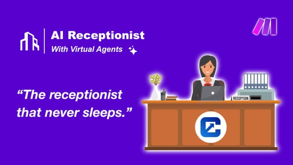 AI Receptionist With Virtual Agents