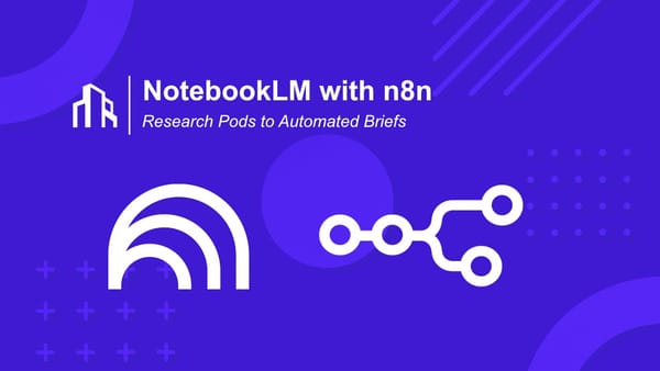 NotebookLM with n8n