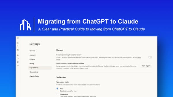 ChatGPT to Claude Migration