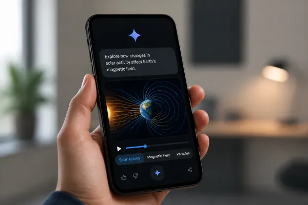 Google Gemini App Adds Interactive Visualizations for Complex Questions in Chat