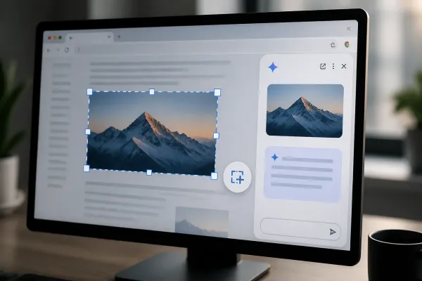 Gemini in Chrome Adds Select from Screen for Faster Image and Page Analysis