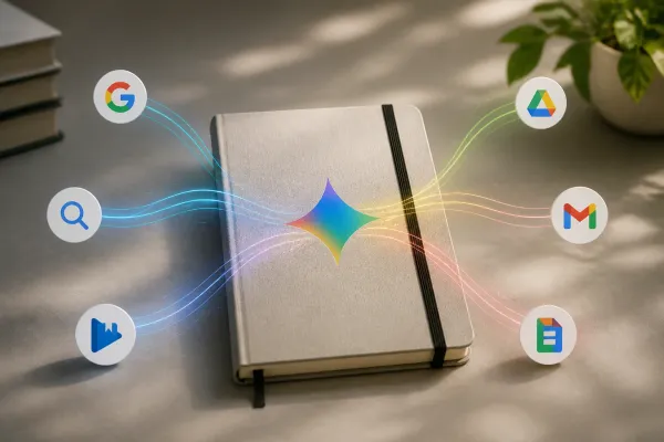 Google Renames NotebookLM to Gemini Notebook, Expanding Cross-Source Research