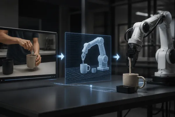 Gemini 4 Argon Turns Human Video Into Robotics Simulations and Training Data