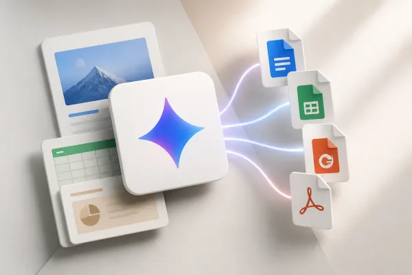 Google Gemini Expands File Generation and Editing Across Workspace Apps