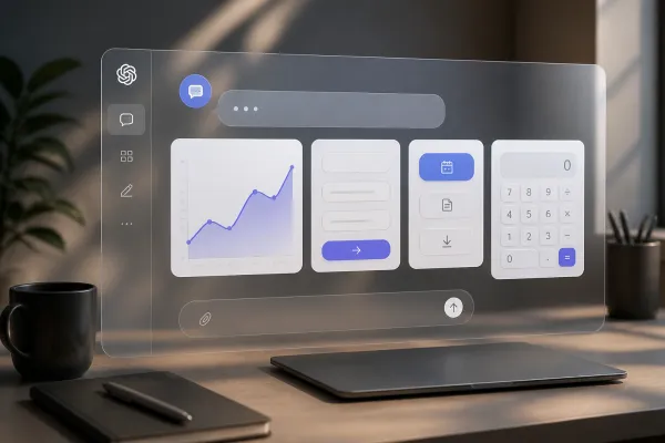 OpenAI GPT-6 Adds Intelligent UI to ChatGPT, Generating Interactive Interfaces in Chat