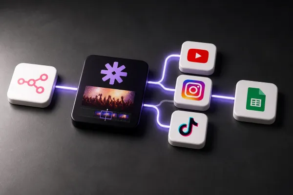 n8n Template Automates Vizard AI Clips, Social Publishing and Google Sheets Logs